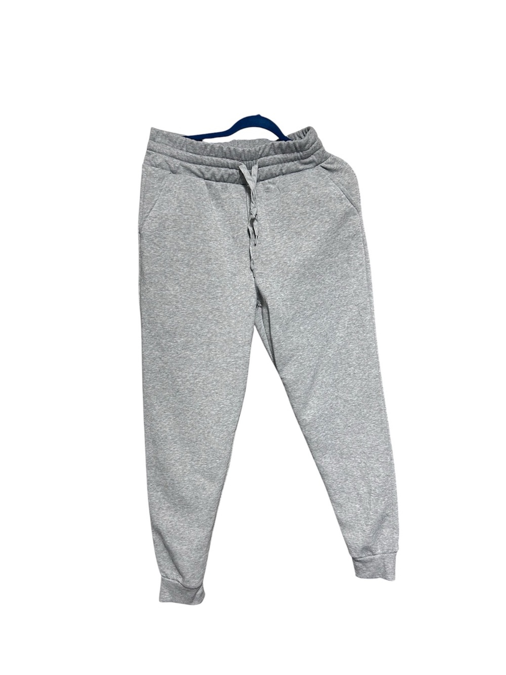 Love Streak Gray Fleece-Lined Jogger Sweatpants Size L – Cozy & Warm